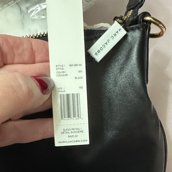 Marc Jacobs Black Leather Crossbody Bag - Picture 5 of 10